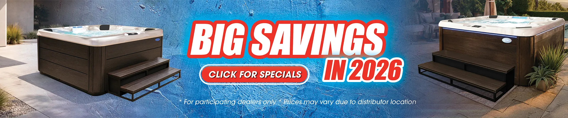 Calspas hot tub being used in a family setting - Conway