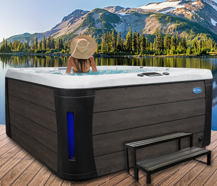 Calspas hot tub being used in a family setting - hot tubs spas for sale Conway